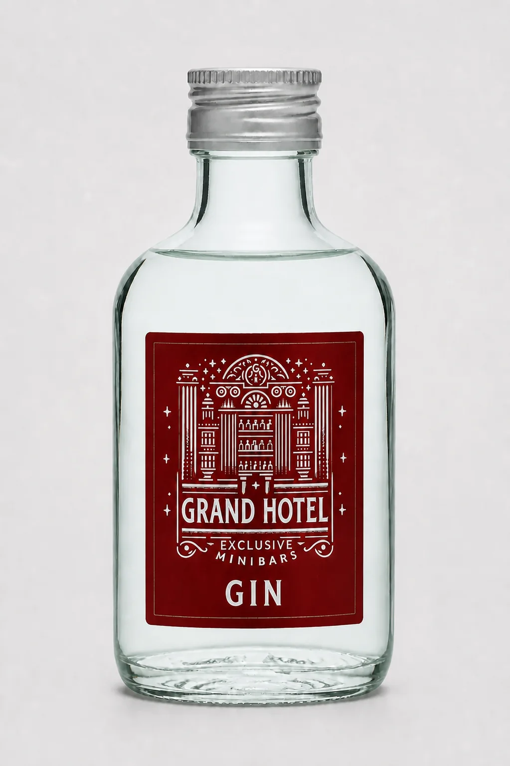 Bottiglia 100 ml di Gin Grand Hotel Minibar